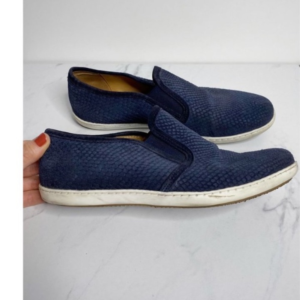 Sezane / madewell slip on snake print shoes - Picture 3 of 7